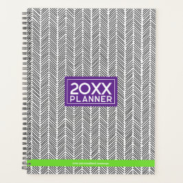 Agenda Nombre personalizado moderno | Viajes personalizad