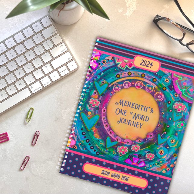 Agenda Nombre Personalizado Una Palabra Bonito Banda Flor (Subido por el creador)