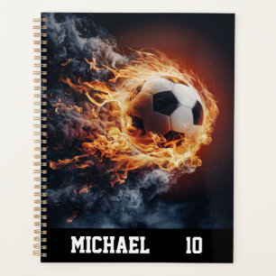Agenda Nombre Personalizado Y Número Fútbol Baloncesto
