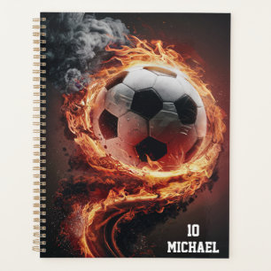 Agenda Nombre Personalizado Y Número Fútbol Baloncesto