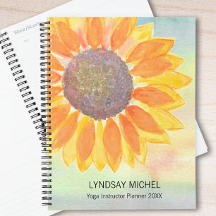 Agenda Nombre Personalizado Yoga Instructor Planner 2023