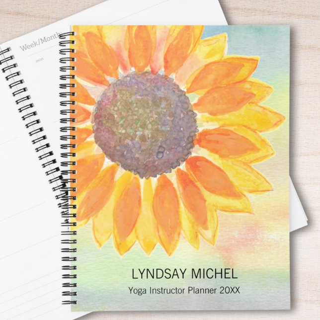 Agenda Nombre Personalizado Yoga Instructor Planner 2023 (Subido por el creador)
