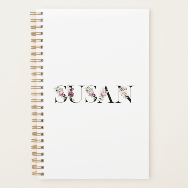 Agenda Nombre Susan (Anverso)