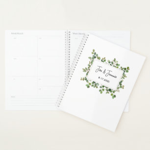 Agenda NOMBRE Y NOMBRE DE LA vegetación Boda FECHA Pareja