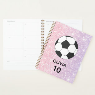 Agenda Nombre Y Número Personalizados Del Fútbol De Fútbo