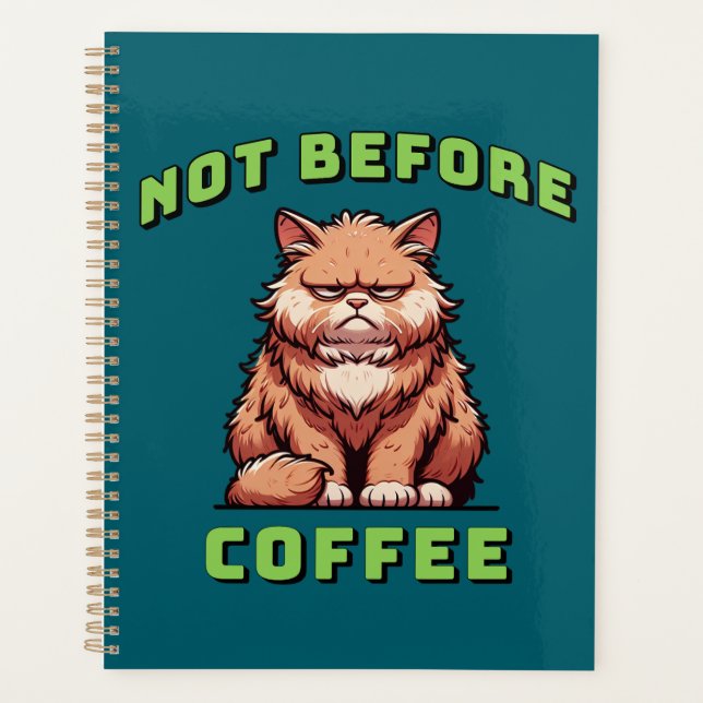 Agenda Not Before Coffee (Anverso)