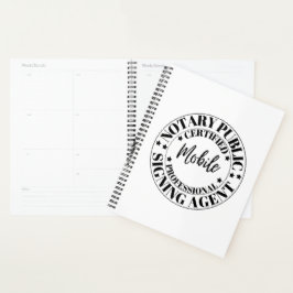 Agenda Notario Profesional Móvil Certificado