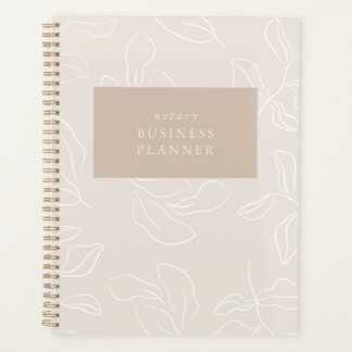Agenda Notary Business Planner