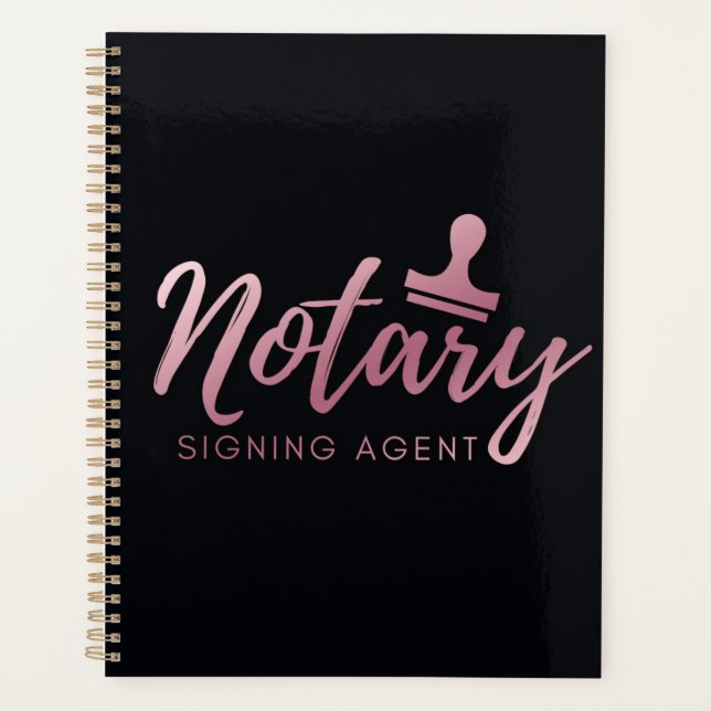 Agenda Notary Pink (Anverso)