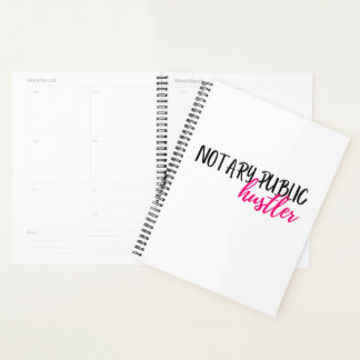 Agenda Notary Public Hustler