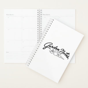 Agenda Notas de Retro Garden