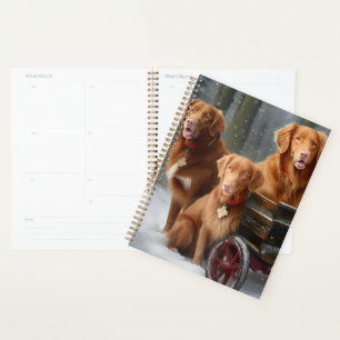 Agenda Nova Scotia Duck Toller Retriever Trineo Nevado
