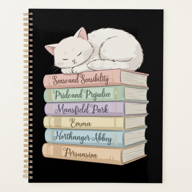 Agenda Novelas de Jane Austen IX (Anverso)