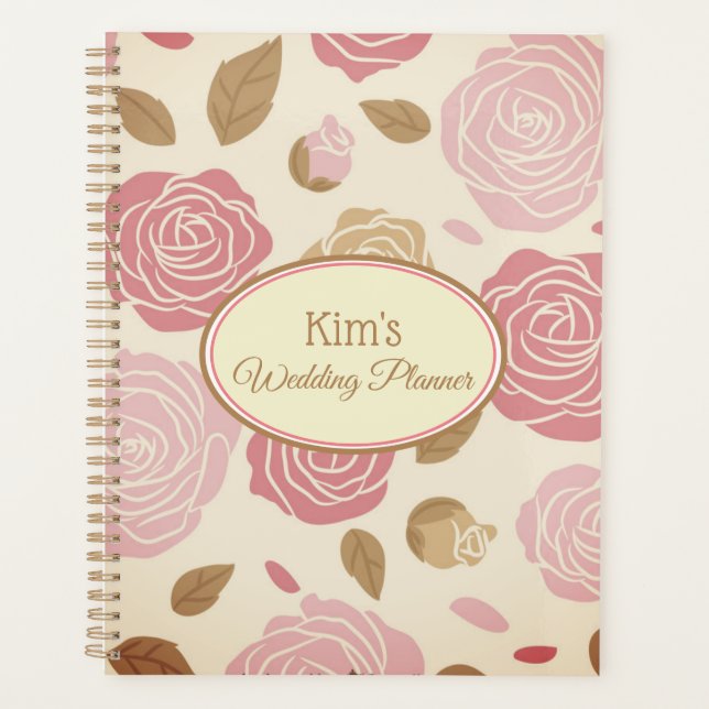 Agenda Novia Boda de portátiles (Anverso)