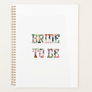 Agenda Novia con Estampado Floral