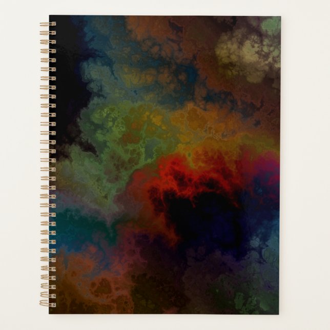 Agenda Nubes de colores (Anverso)