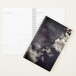 Agenda Nubes metalizado