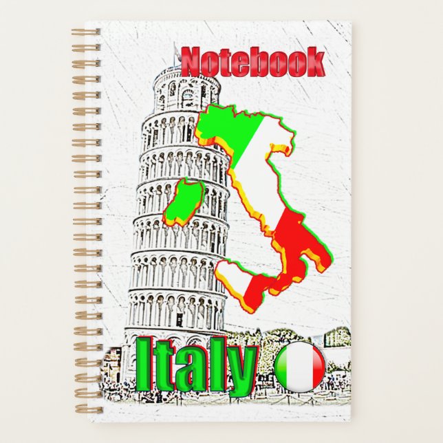Agenda NUESTRA CASA - colección de diseño ITALIA (Anverso)