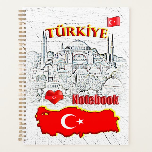 Agenda NUESTRO HOGAR - colección de diseño TURQUÍA (Anverso)