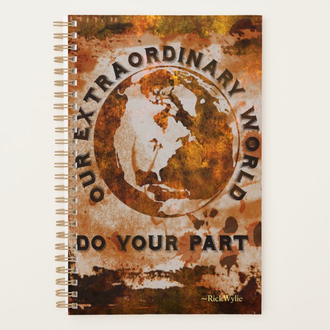 Agenda Nuestro mundo extraordinario - Inspirador (Anverso)