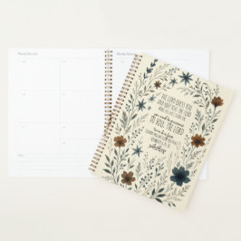 Agenda Numbers 6:24–26 Priestly Blessing Vintage Floral