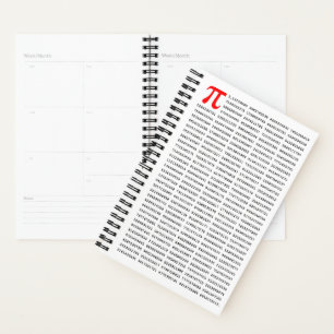Agenda Número De Pi De 1000 Primeros Dígitos Símbolo ma