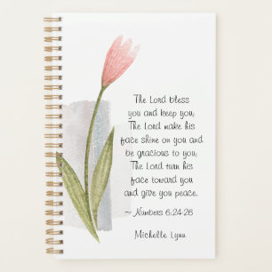 Agenda Números 6:24 El Señor Te Bendice La Biblia De Flor