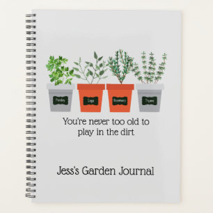 Agenda Nunca antes una vieja cita de jardinería