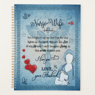 Agenda Nurse Wife Gift Carta A La Esposa Del Esposo