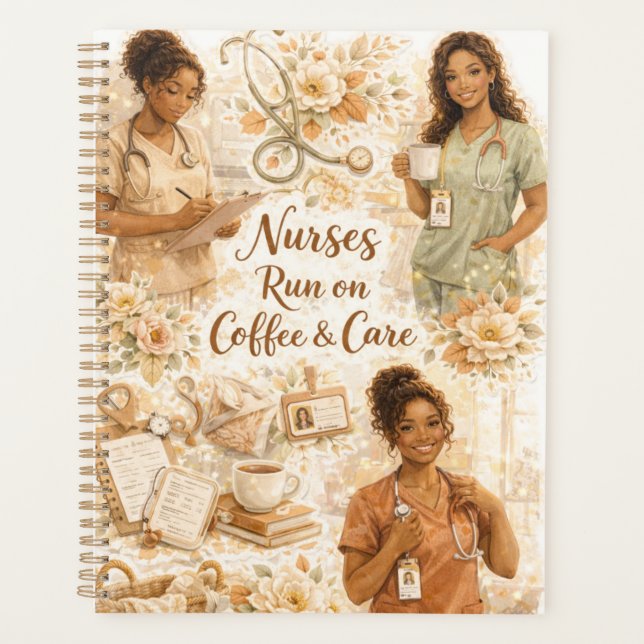 Agenda Nurses run on coffee and care (Anverso)