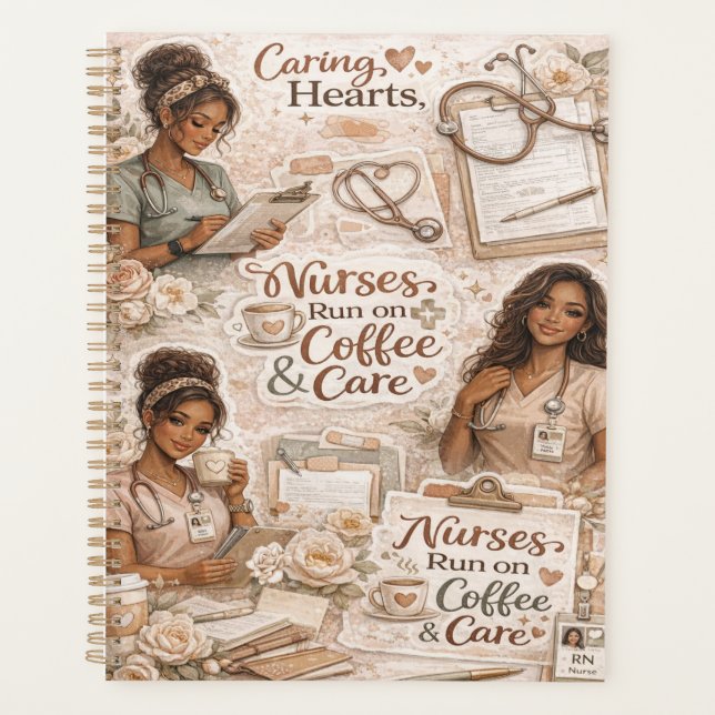 Agenda Nurses run on coffee and care chic (Anverso)