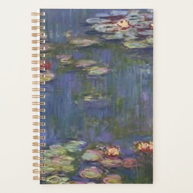 Agenda Nymphéas Claude Monet (Anverso)