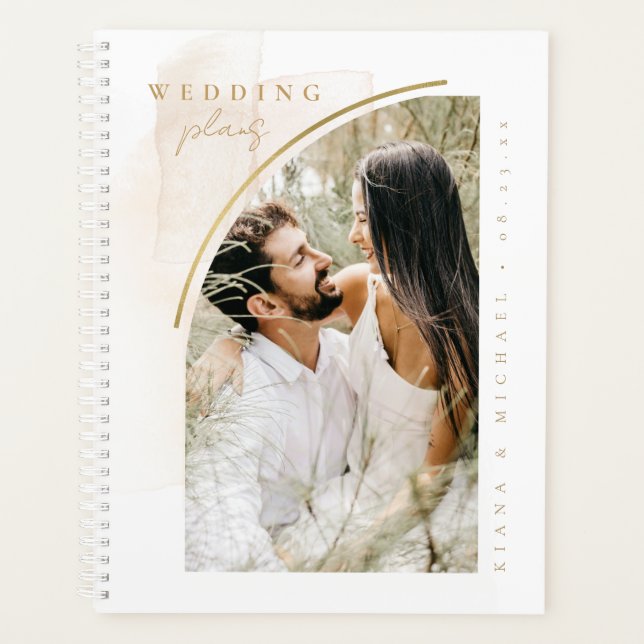 Agenda Oasis Boho Arco Boda Foto ID959 (Anverso)