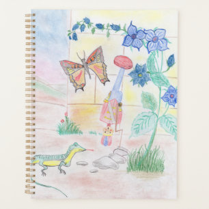 Agenda Obra de arte de niños personalizados, juguete de d