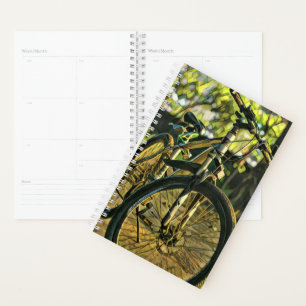 Agenda Obra de arte en bicicleta