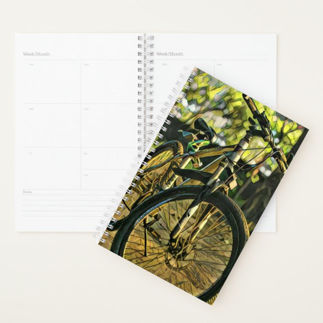 Agenda Obra de arte en bicicleta (Demostración)