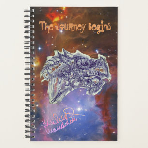 Agenda Obra de Micheal The Journey Begins Planner
