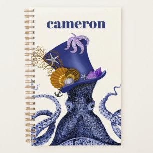 Agenda Octopus con Gorra náutico