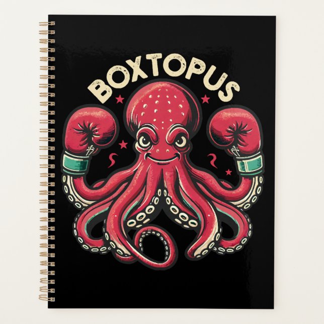 Agenda Octopus de boxeo (Anverso)