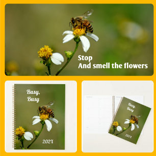 Agenda Ocupado como abeja de miel