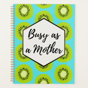 Agenda Ocupado como madre colorida