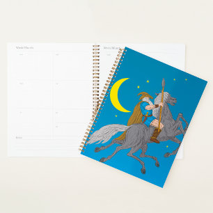 Agenda Odin Riding Sleipnir Norse Mythology Viendo a Dios