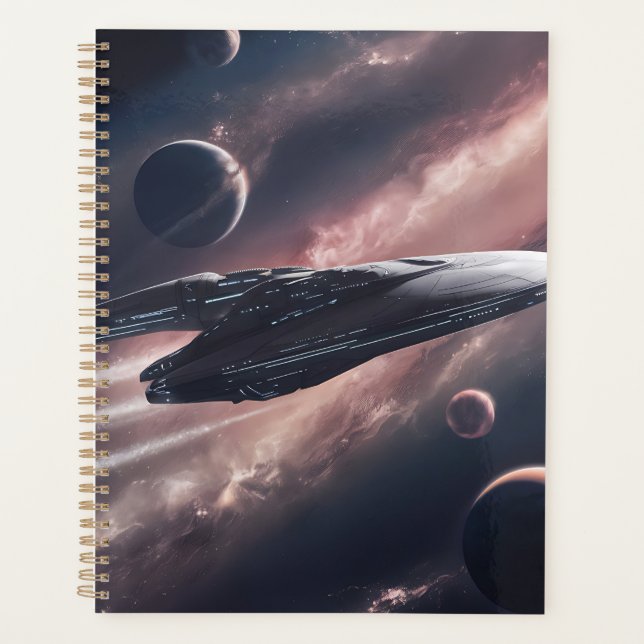 Agenda Odyssey de nave espacial (Anverso)
