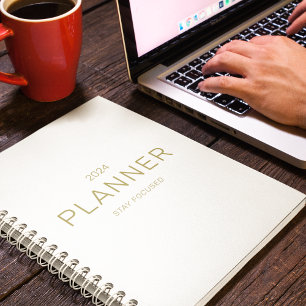 Agenda Oferta profesional de oro y blanco 2024