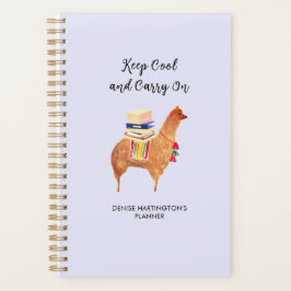 Agenda Office Alpaca Llama Funny Inspiration Personal