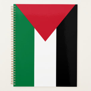 Agenda oficialmente bandera del Estado de Palestina