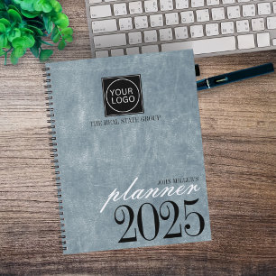 Agenda Oficina de logotipo de la Compañía de Personalizad