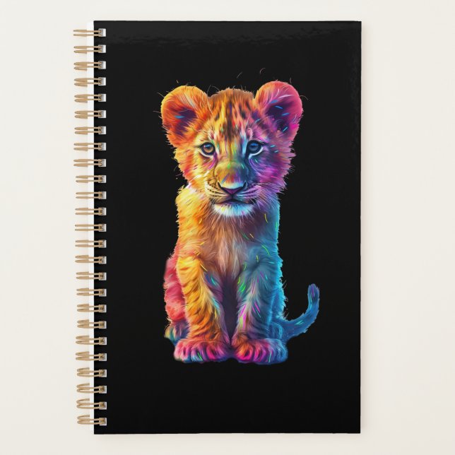 Agenda Oh Bebé Cachorro de Gran Gato  (Anverso)