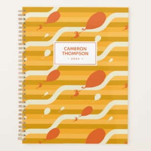 Agenda ¡Oh, los lugares a los que vas! Patrón de globo re