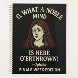 Agenda Oh what a noble mind...